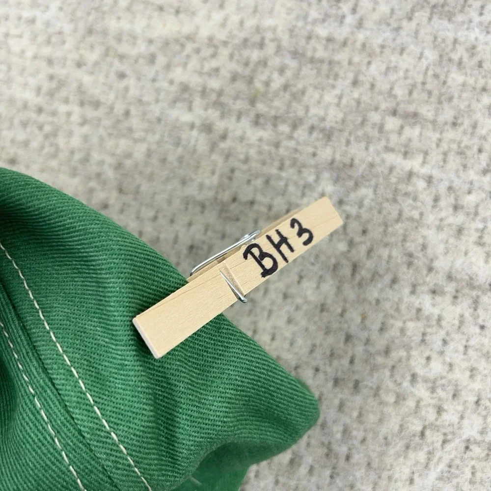 Vintage K Products Trucker Hat Cap Made USA 80s Farm Seed Patch‎ USS Vertagreen